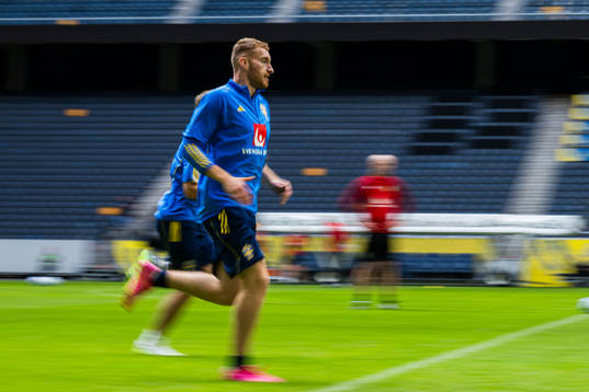 Dejan Kulusevski of the Swedish national football team