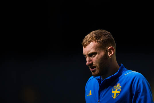 Dejan Kulusevski of the Swedish national football team