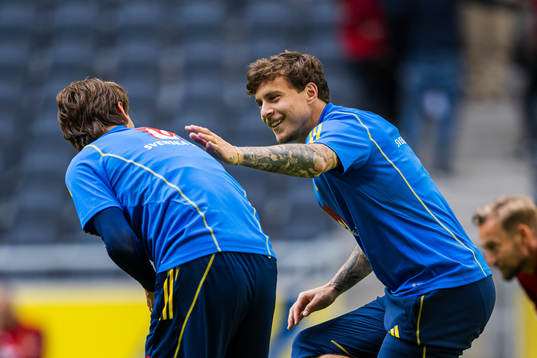 Victor Nilsson Lindelöf of the Swedish national football