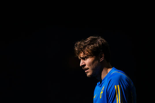 Victor Nilsson Lindelöf of the Swedish national football
