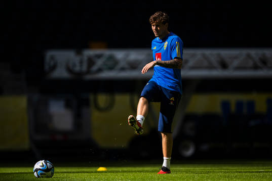 Victor Nilsson Lindelöf of the Swedish national football