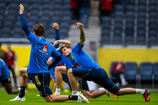 Victor Nilsson Lindelöf of the Swedish national football