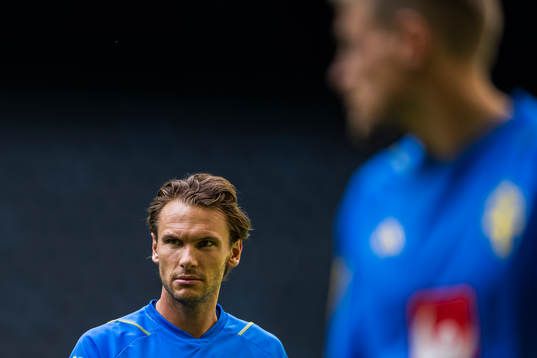 Albin Ekdal of the Swedish national football team