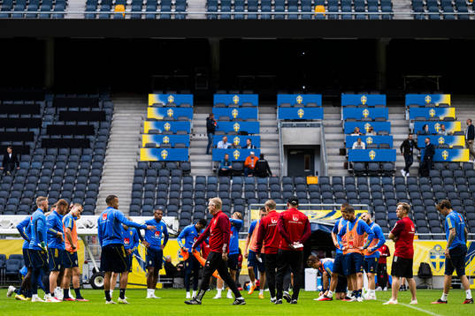 Players of the Swedish national football team