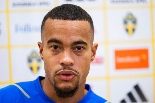 Robin Quaison of the Swedish national football team