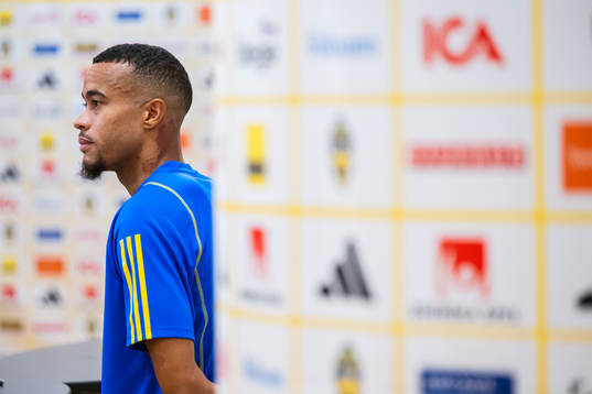 Robin Quaison of the Swedish national football team