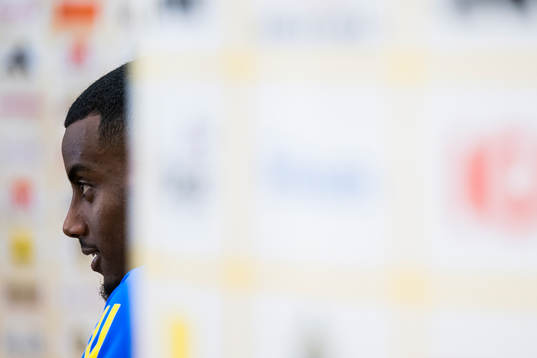 Alexander Isak of the Swedish national football team