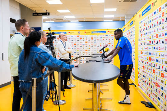 Alexander Isak of the Swedish national football team