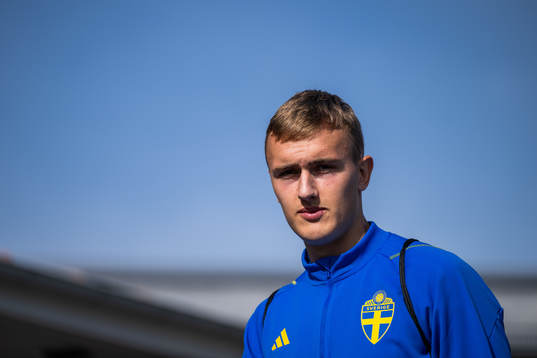 Jesper Tolinsson of the Swedish under-21 national football