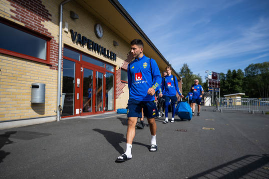 Roony Bardghji of the Swedish under-21 national football
