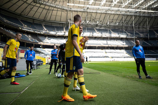 Albin Ekdal of the Swedish national football team