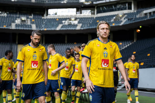 Emil Forsberg of the Swedish national football team