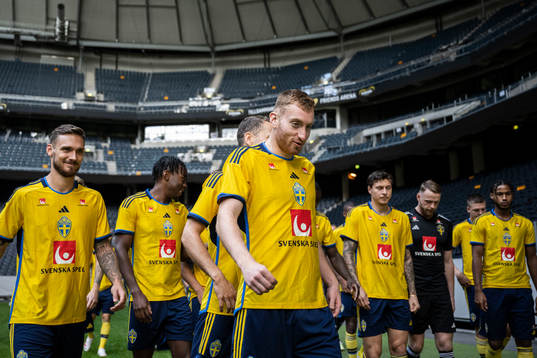 Dejan Kulusevski of the Swedish national football team