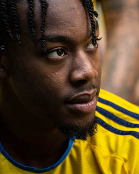 Anthony Elanga of the Swedish national football team