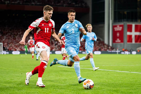Andreas Skov Olsen of Denmark and Alessandro Tosi of San