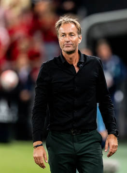 Head coach Kasper Hjulmand of Denmark