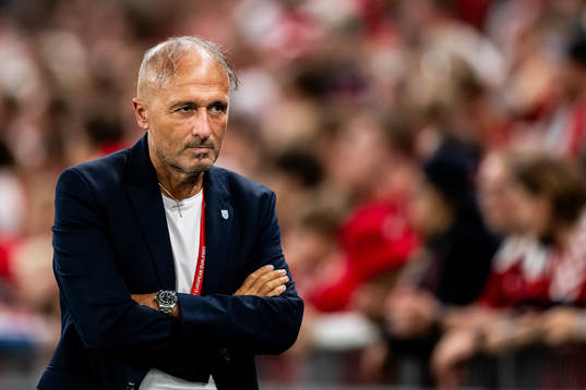 Head coach Fabrizio Costantini of San Marino