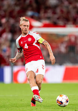 Simon Kjær of Denmark