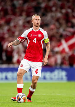 Simon Kjær of Denmark