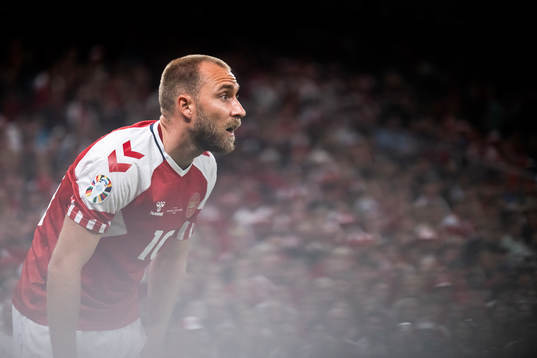 Christian Eriksen of Denmark
