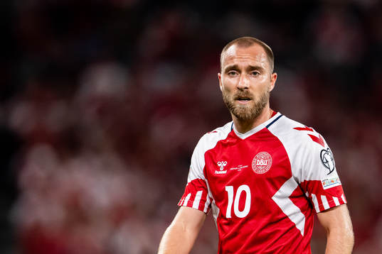 Christian Eriksen of Denmark