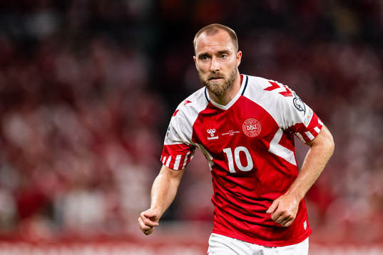 Christian Eriksen of Denmark