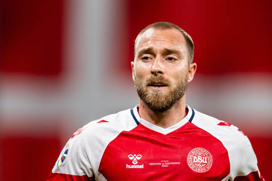 Christian Eriksen of Denmark
