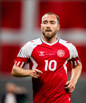 Christian Eriksen of Denmark