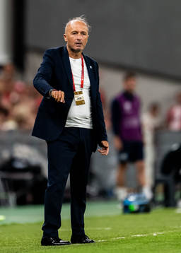 Head coach Fabrizio Costantini of San Marino