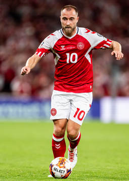 Christian Eriksen of Denmark