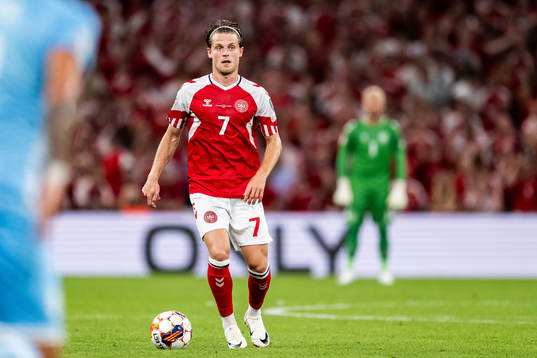 Mathias Jensen of Denmark