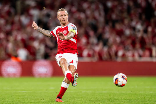Simon Kjær of Denmark