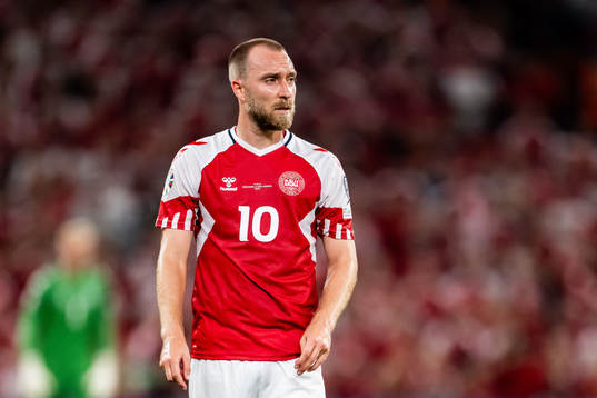 Christian Eriksen of Denmark