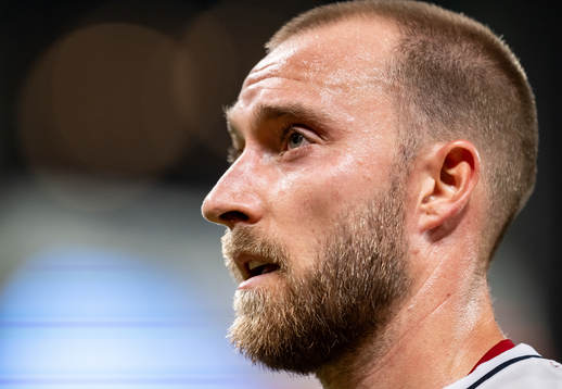 Christian Eriksen of Denmark