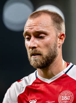 Christian Eriksen of Denmark