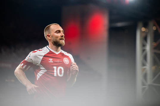 Christian Eriksen of Denmark
