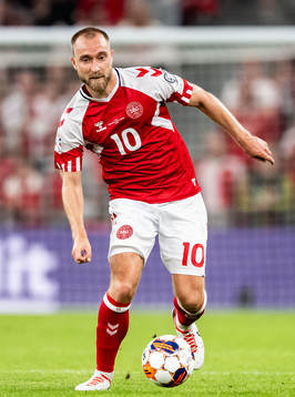 Christian Eriksen of Denmark