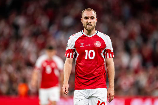Christian Eriksen of Denmark