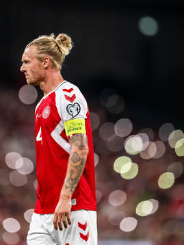 Simon Kjær of Denmark