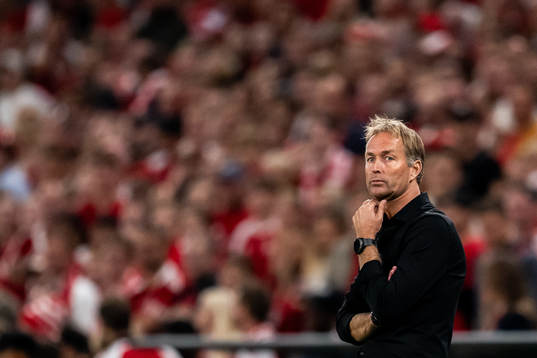 Head coach Kasper Hjulmand of Denmark