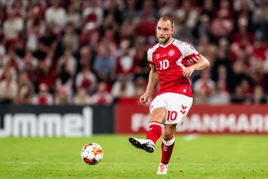 Christian Eriksen of Denmark