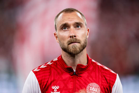 Christian Eriksen of Denmark