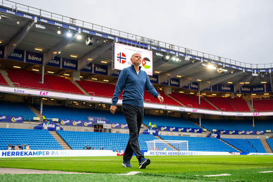 Ståle Solbakken, head coach of Norway