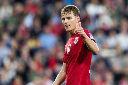 Martin Ødegaard of Norway