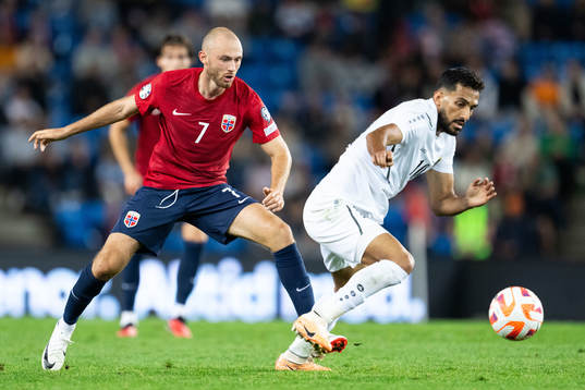 Fredrik Aursnes of Norway and Mousa Suleiman of Jordan