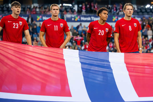 Jørgen Strand Larsen, Ola Solbakken, Antonio Nusa and