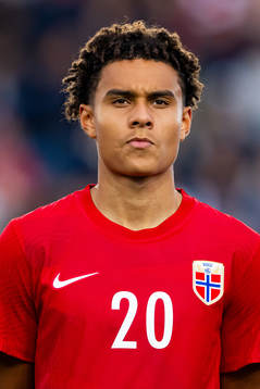 Antonio Nusa of Norway