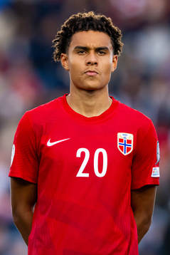 Antonio Nusa of Norway