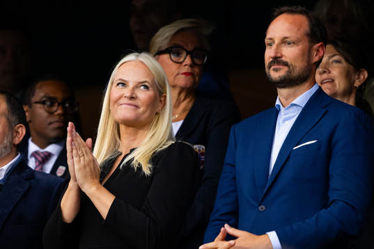 Crown Princess Mette-Marit and Crown Prince Haakon of