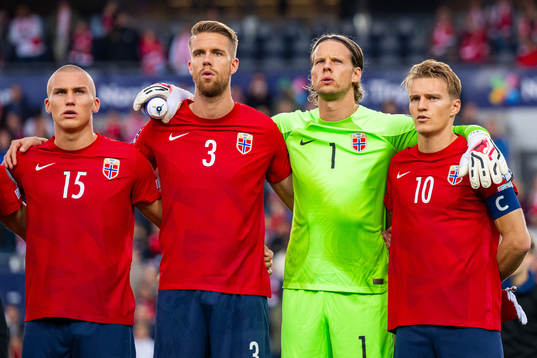 Leo Skiri Østigård, Kristoffer Ajer, goalkeeper Ørjan